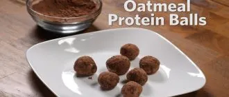 Video Recipe: No-Bake Oatmeal Protein Balls