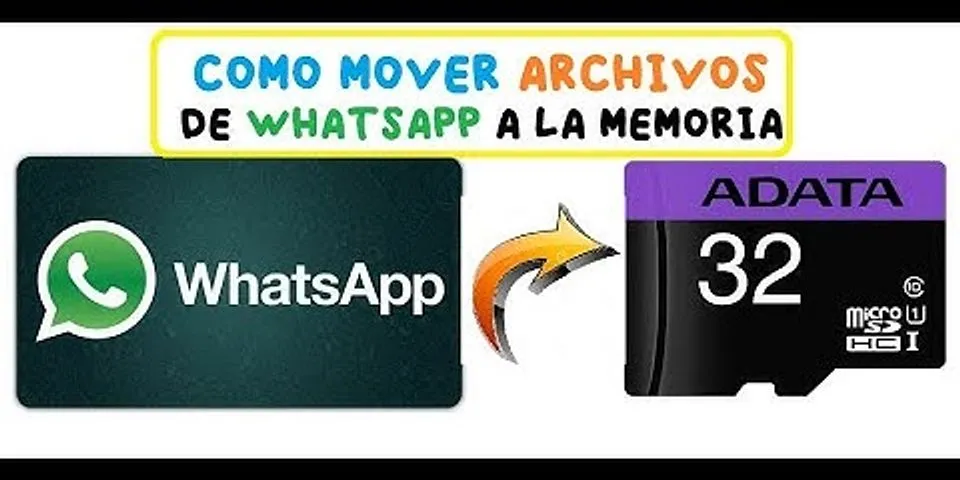 Archivos de WhatsApp a la SD APK