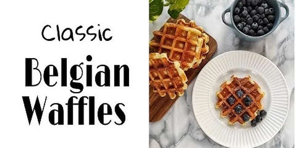 Are Belgian waffles fattening?