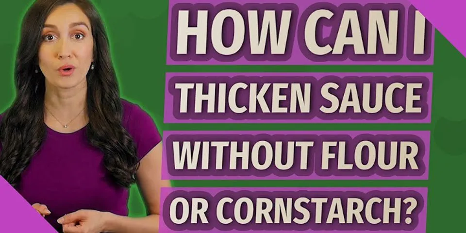 How can I thicken a curry without flour or cornstarch?