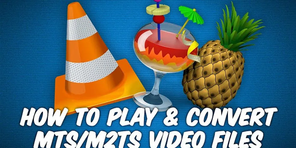 How do I convert MTS to MP4 with VLC?