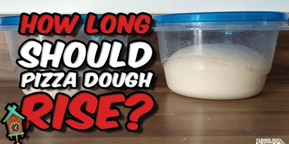 How do you let dough rise?