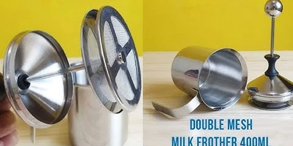 How long does a milk frother take?