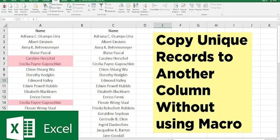How to highlight duplicates in Excel without using conditional formatting