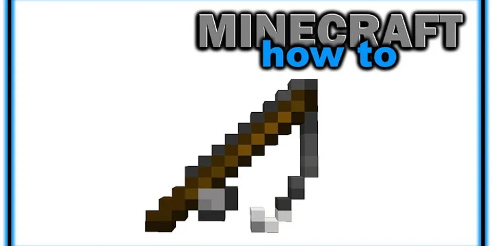 How to make fishing rod in Minecraft