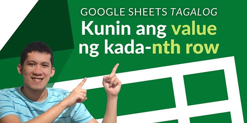 How to select every other row in Google Sheets
