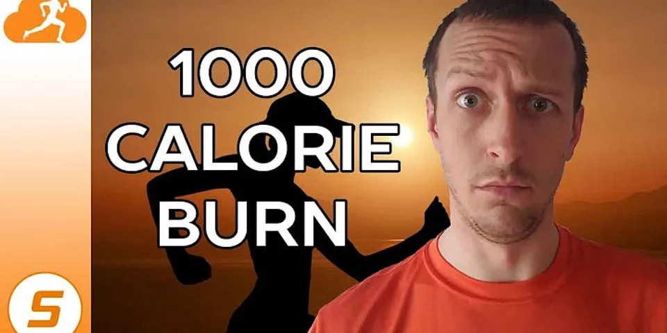 Is it possible to burn 1000 calories?