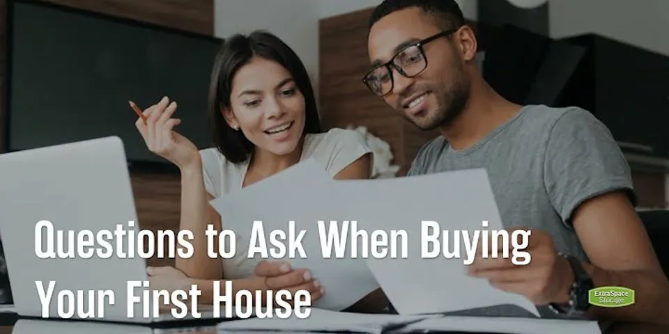 What questions should you ask when buying your first house?