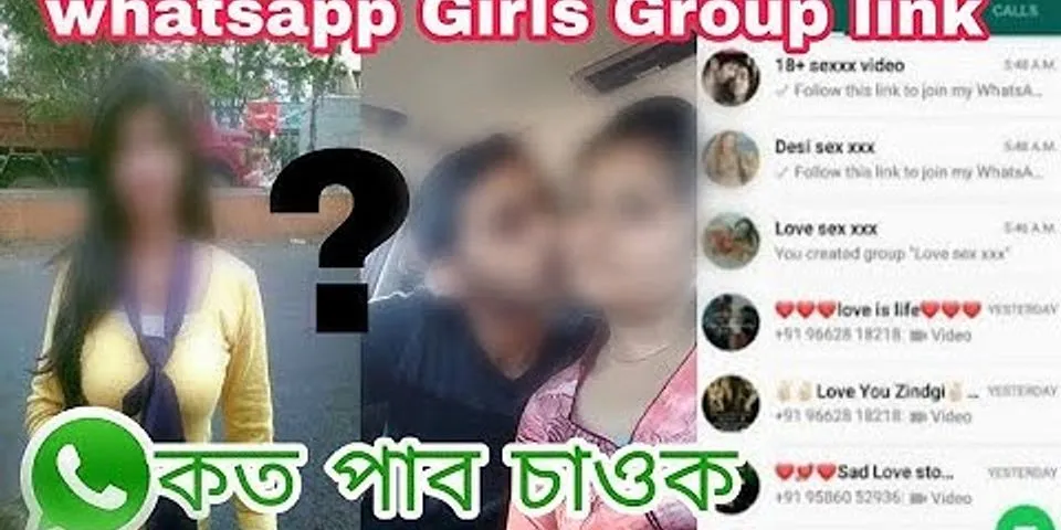 Girl WhatsApp Group Link 2021, All India Girl WhatsApp Group Link...