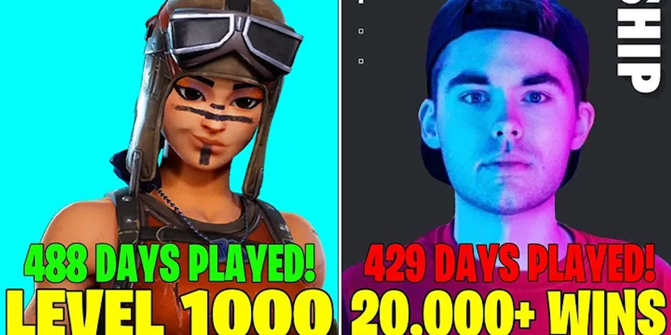 Who has the most hours on Fortnite
