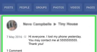 Search a Phone Number on Facebook